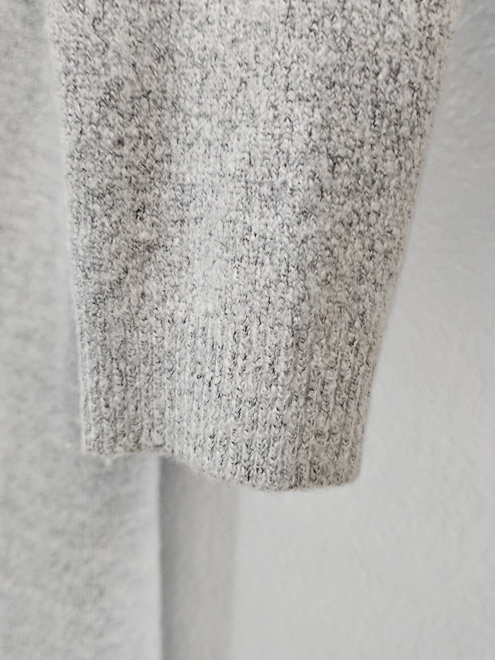 Old Navy Open Front Cardigan W/Hood Light Gray Womens Small Oversized - Picture 5 of 7